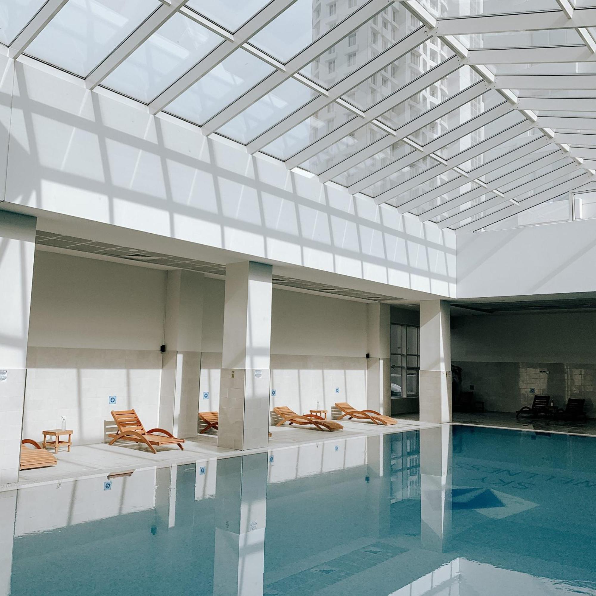 Luxury Condos On 18Th, 3Rd, 5Th Floor With Pool, Fitness, Parking Included Skopje Bagian luar foto